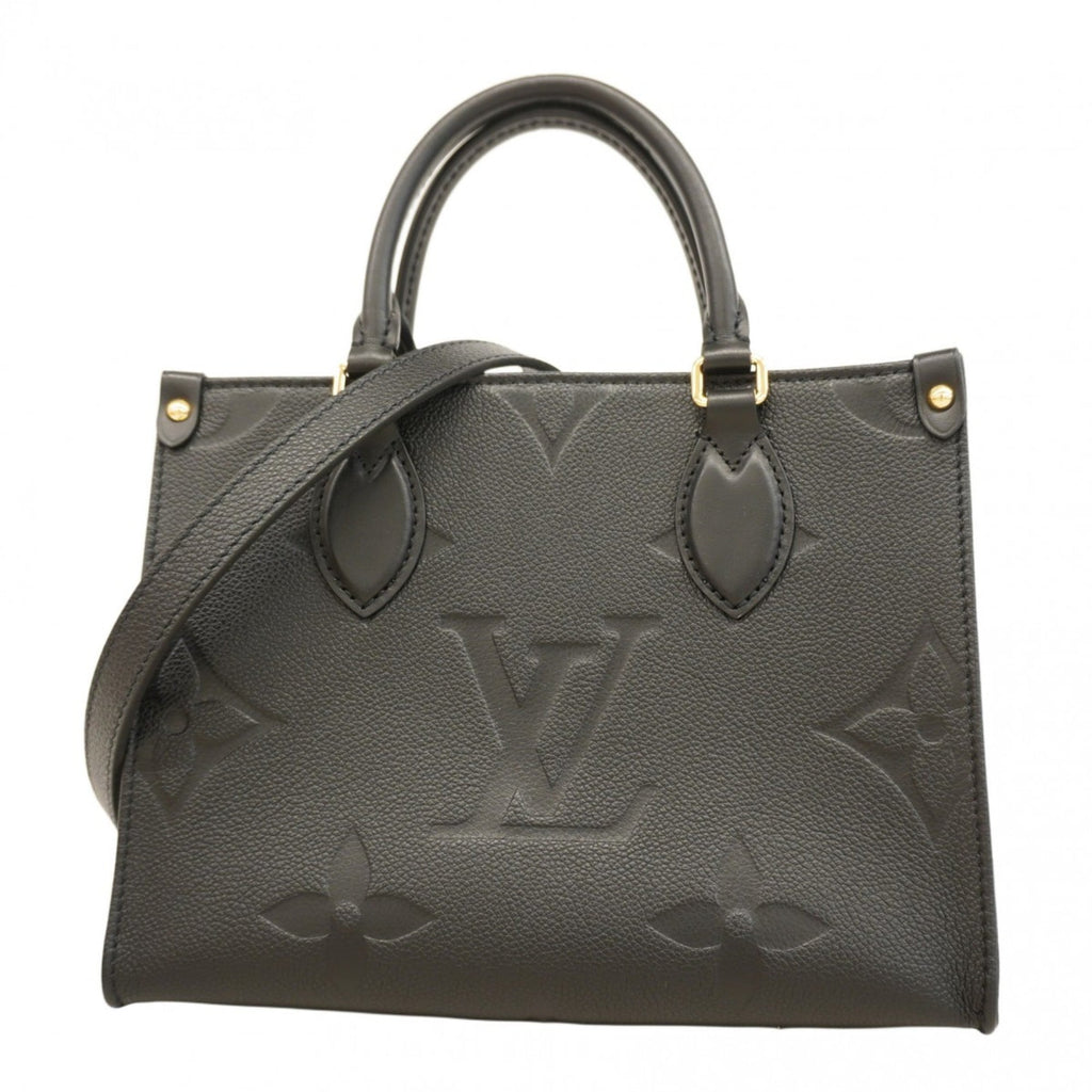Louis Vuitton Noir Handbag (Pre-Owned)
