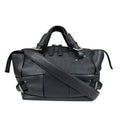 Bottega Veneta Intrecciato Black Intrecciato Shoulder Bag (Pre-Owned)