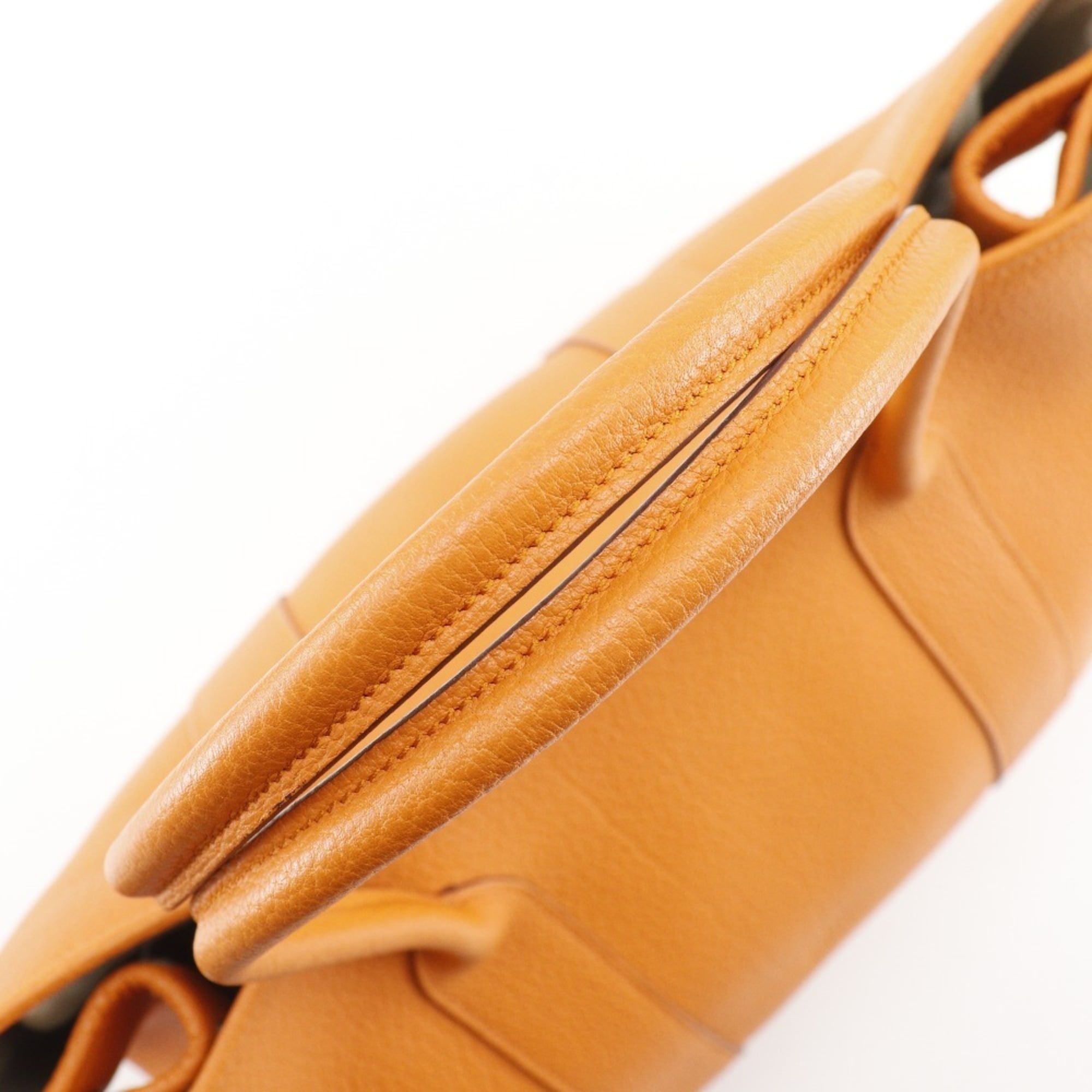 Hermes Garden Orange Negonda Leather Tote Bag (Pre-Owned)