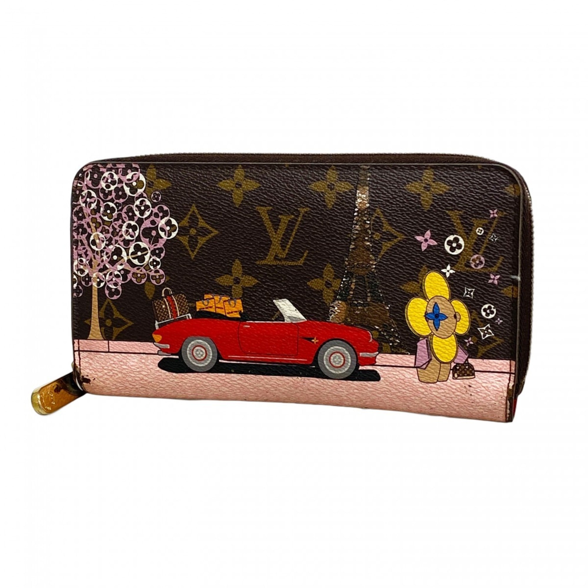 Louis Vuitton Brown Long Wallet (Bi-Fold) (Pre-Owned)