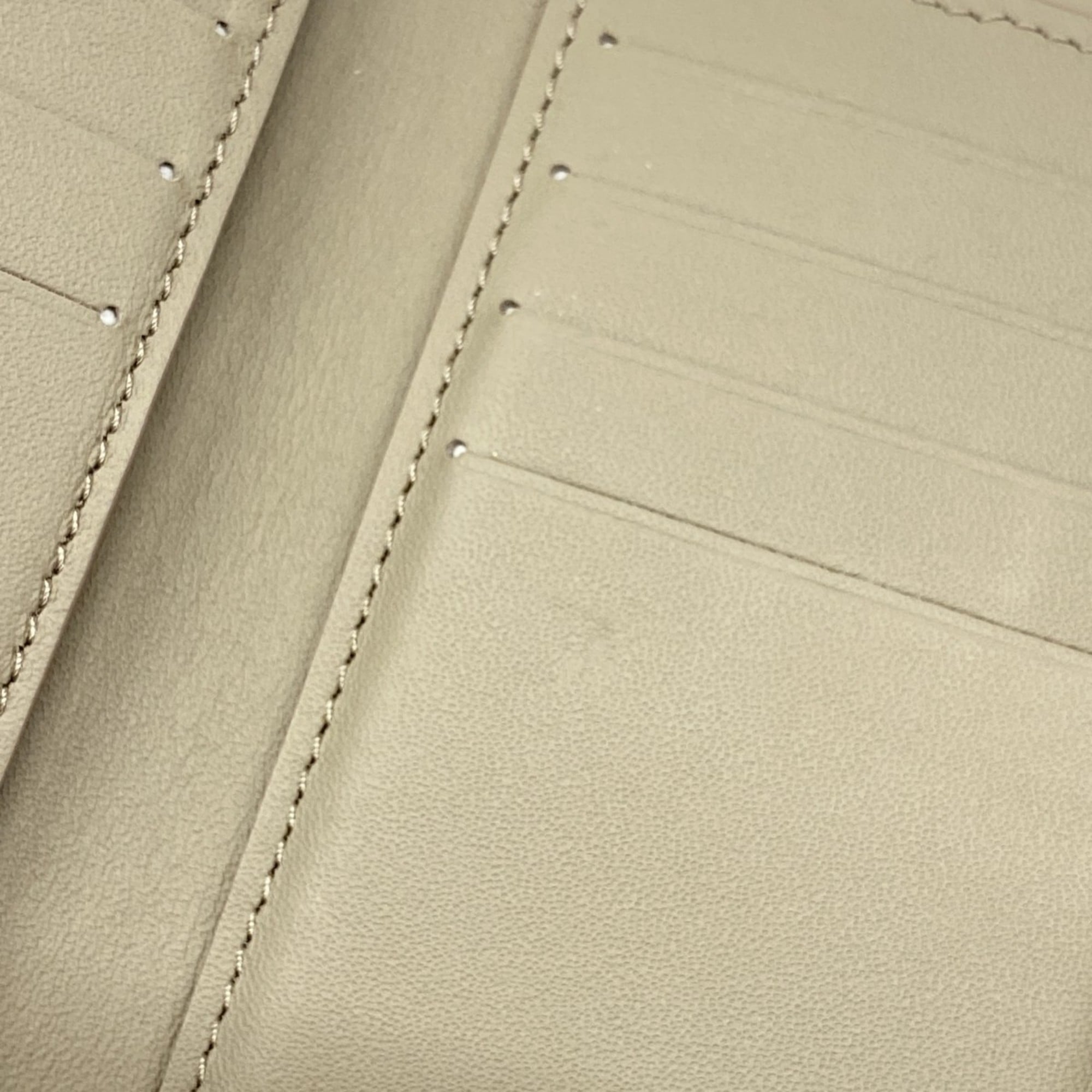 Louis Vuitton Taupe Wallet (Tri-Fold) (Pre-Owned)
