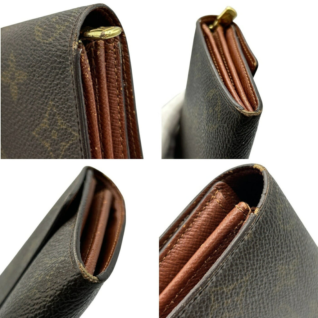 Louis Vuitton Brown Long Wallet (Bi-Fold) (Pre-Owned)