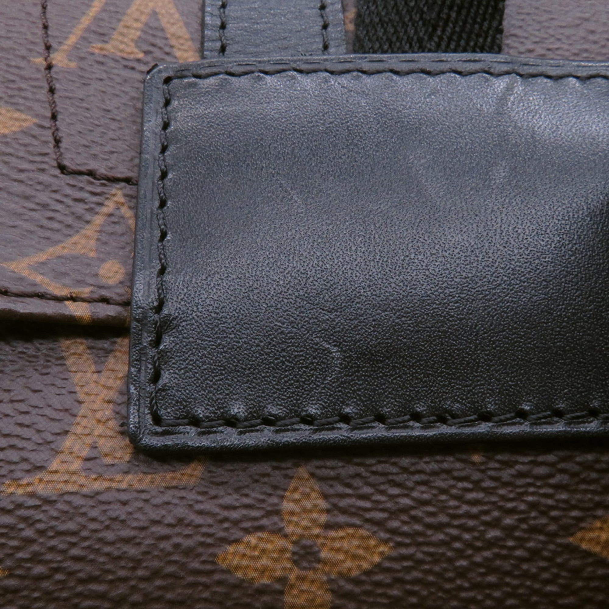 Louis Vuitton Monogram Macassar Black Noir Backpack (Pre-Owned)