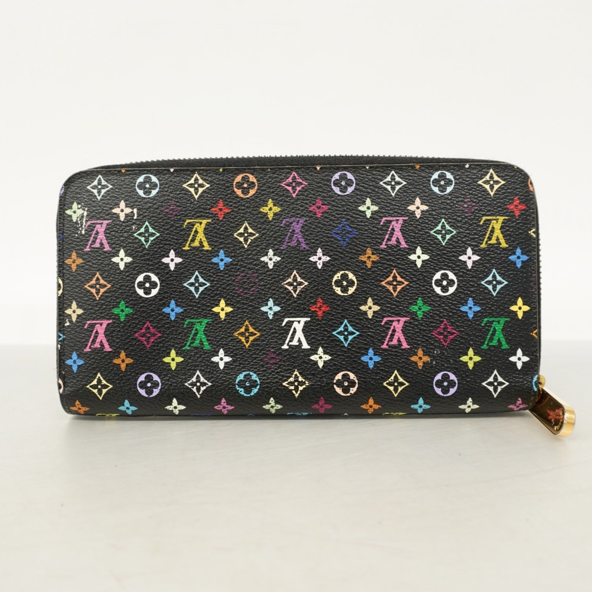 Louis Vuitton Grenade Noir Long Wallet (Bi-Fold) (Pre-Owned)