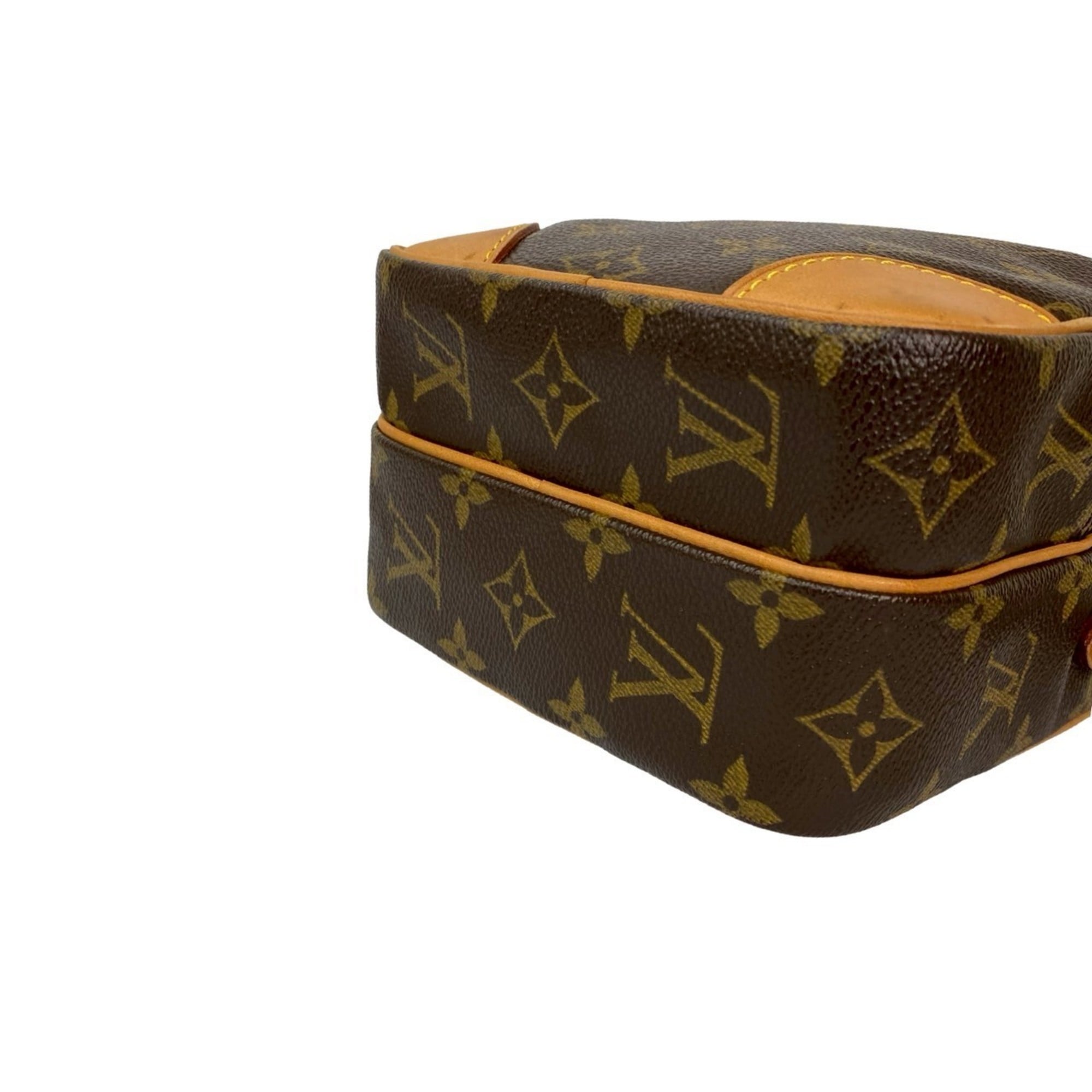 Louis Vuitton Brown Leather Pvc Pochette Shoulder Bag (Pre-Owned)