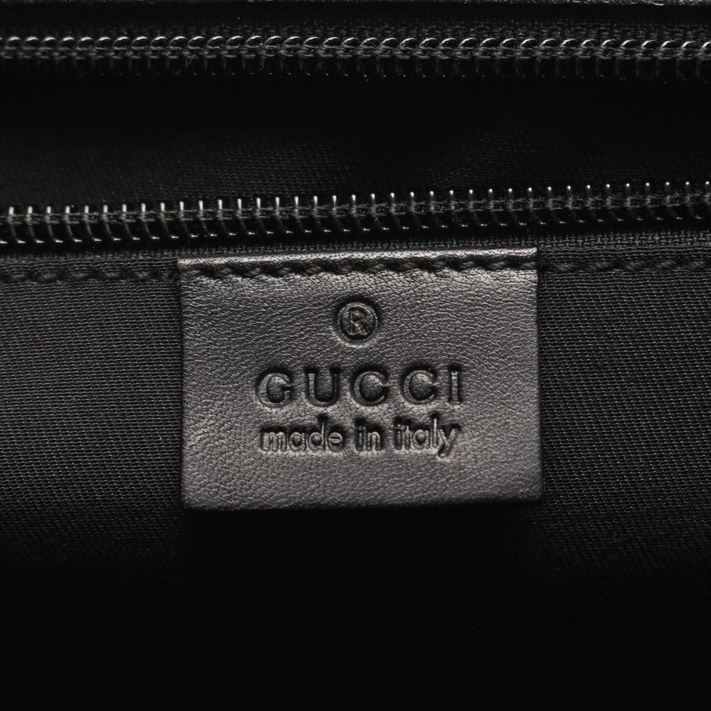 Gucci Black Leather Briefcase (Pre-Owned)
