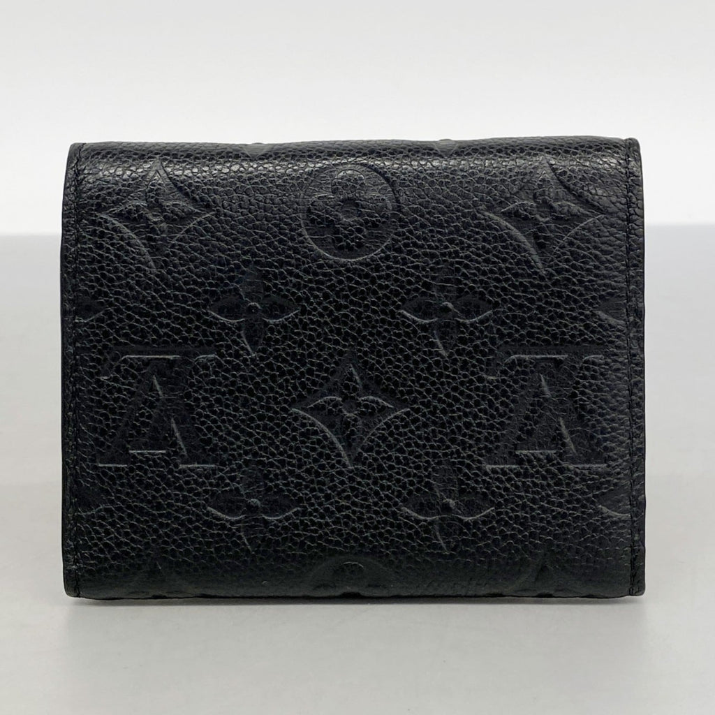 Louis Vuitton Noir Wallet (Tri-Fold) (Pre-Owned)