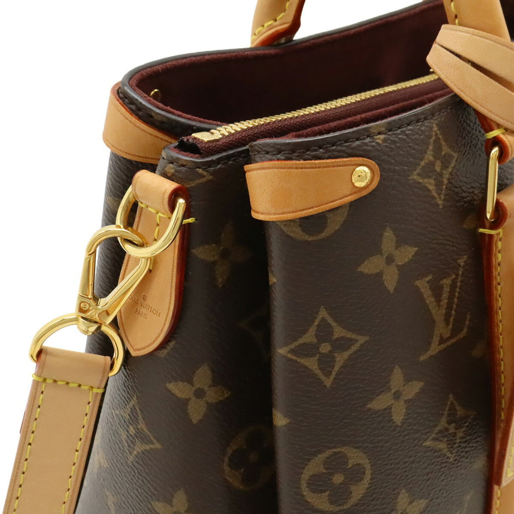 Louis Vuitton Monogram Brown Monogram Leather Handbag Shoulder Bag (Pre-Owned)