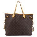 Louis Vuitton Beige Brown Monogram Monogram Tote Bag (Pre-Owned)