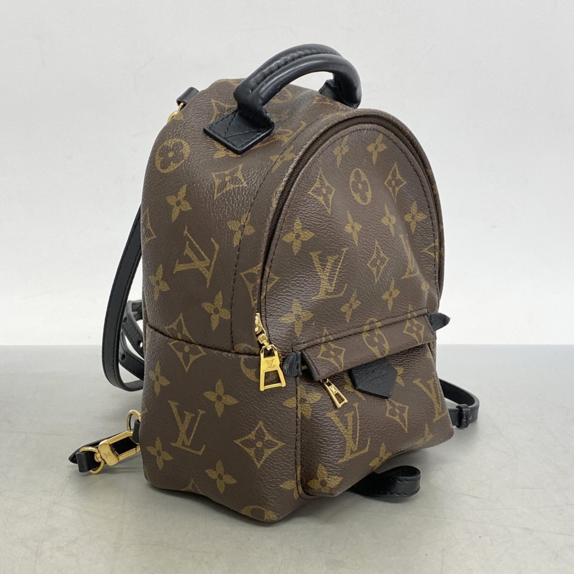 Louis Vuitton Black Brown Backpack (Pre-Owned)