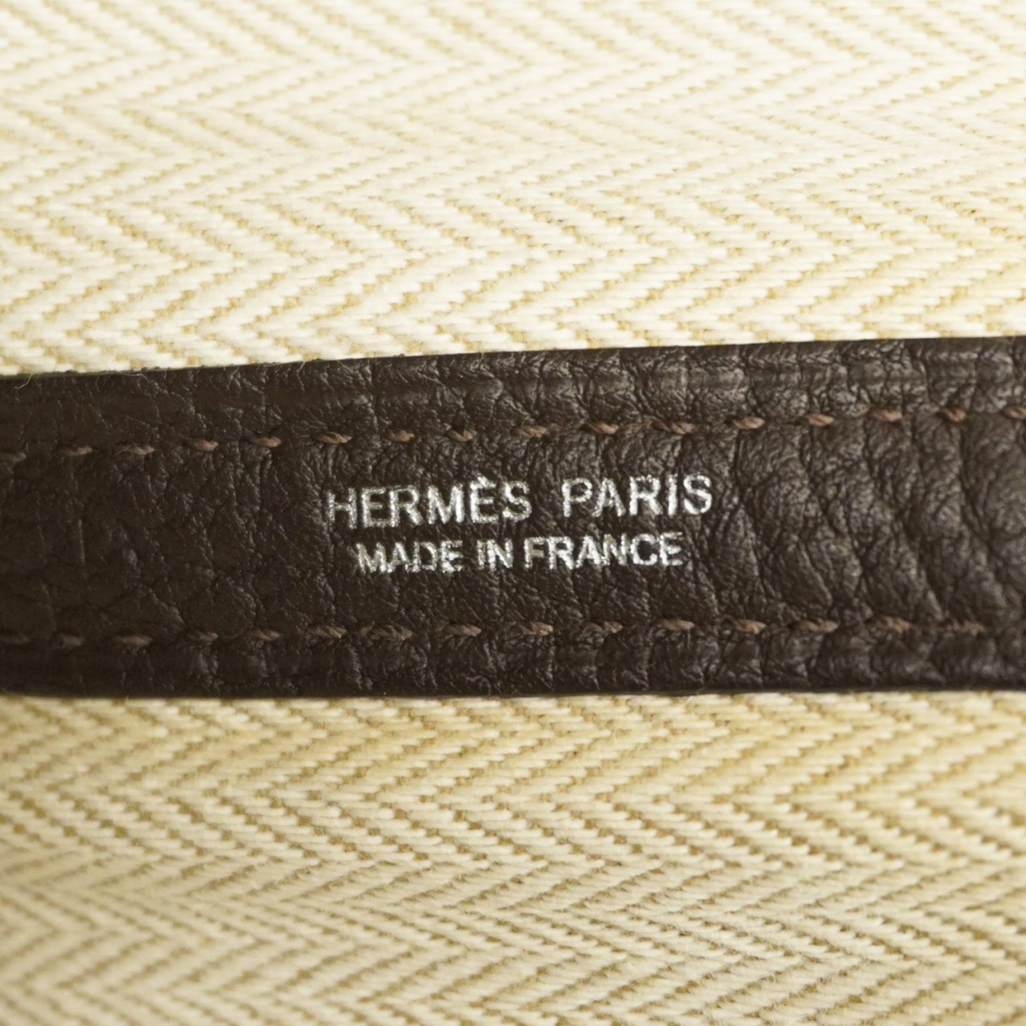 Hermes Silver Negonda Leather Tote Bag (Pre-Owned)