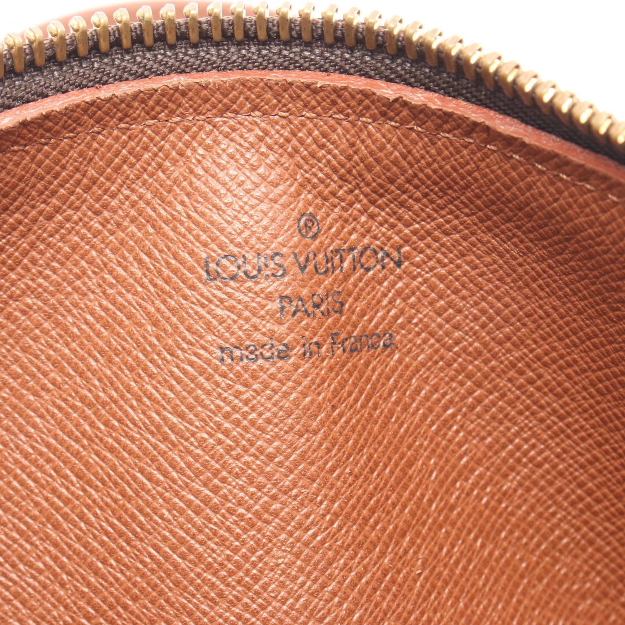 Louis Vuitton Brown Monogram Pvc Coated Canvas Leather Handbag (Pre-Owned)