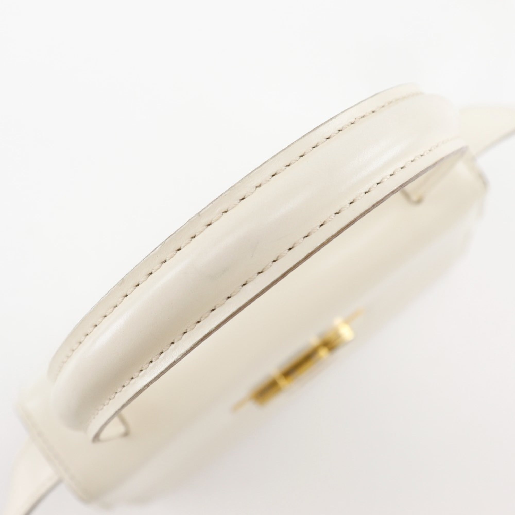 Celine White Leather Handbag (Pre-Owned)