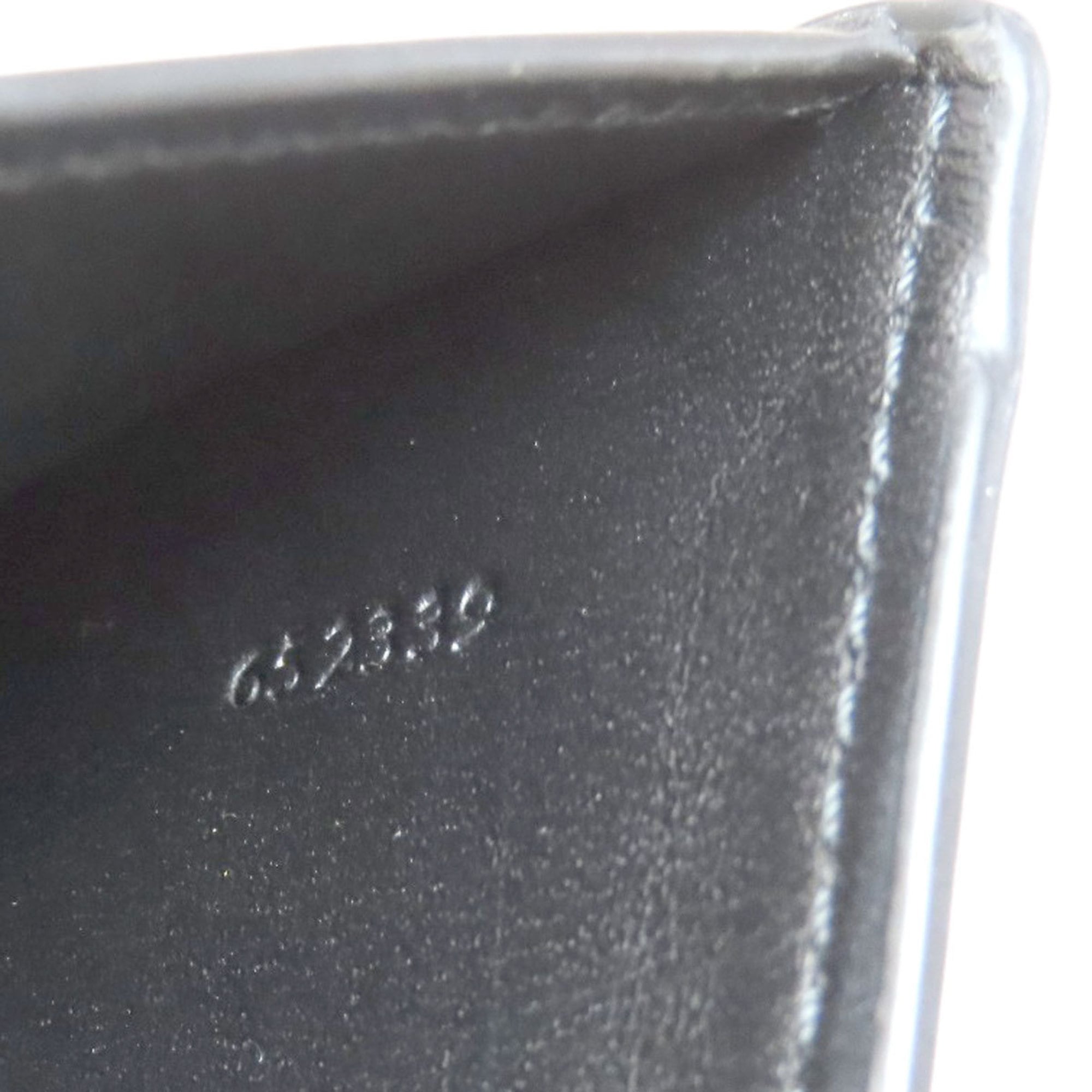 Loewe Black Navy Leather Wallet (Bi-Fold) (Pre-Owned)