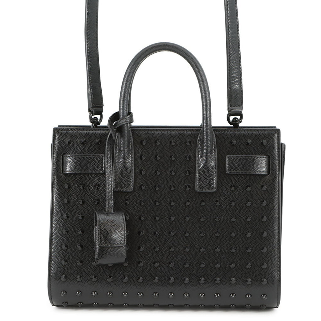 Yves Saint Laurent Black Leather Handbag (Pre-Owned)