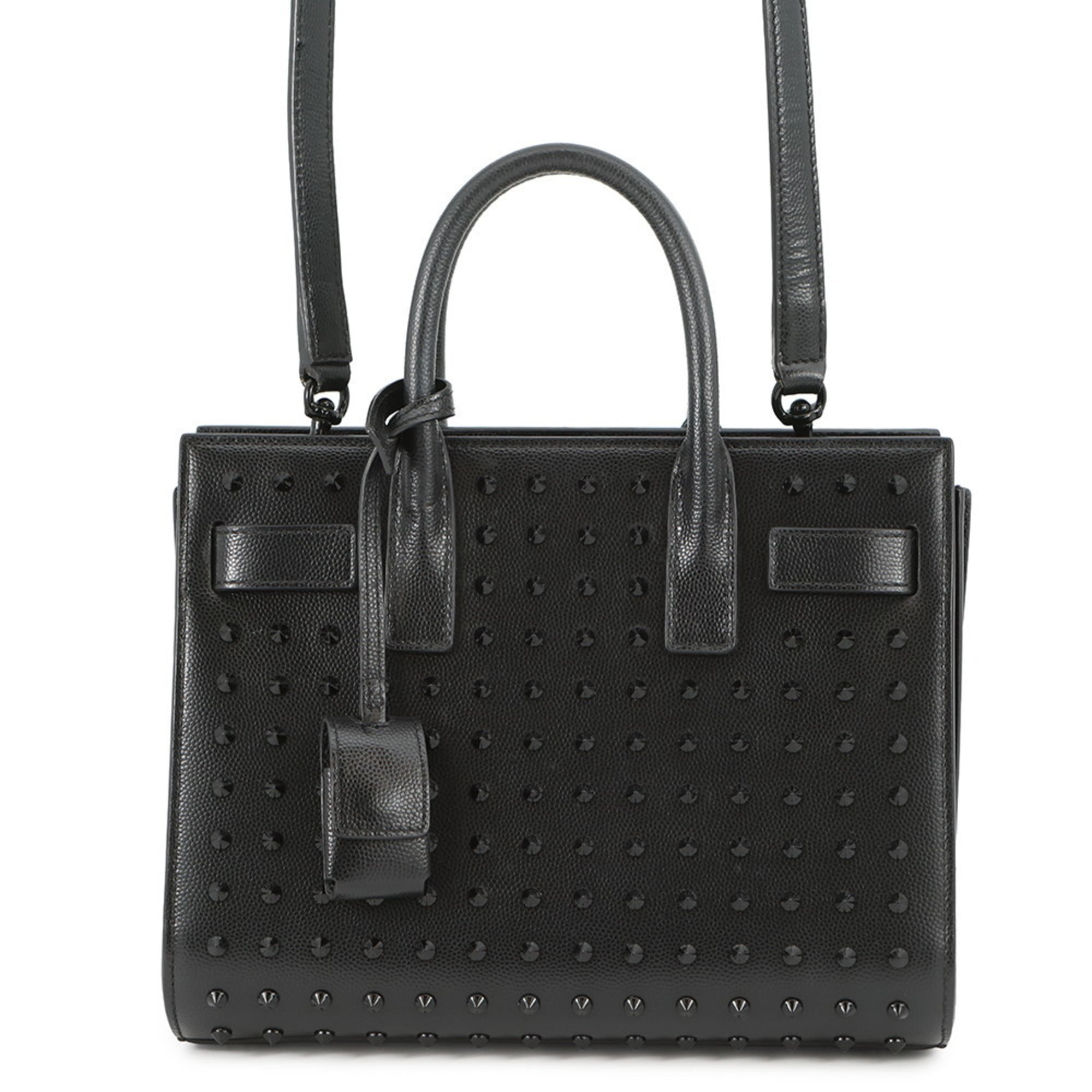 Yves Saint Laurent Black Leather Handbag (Pre-Owned)