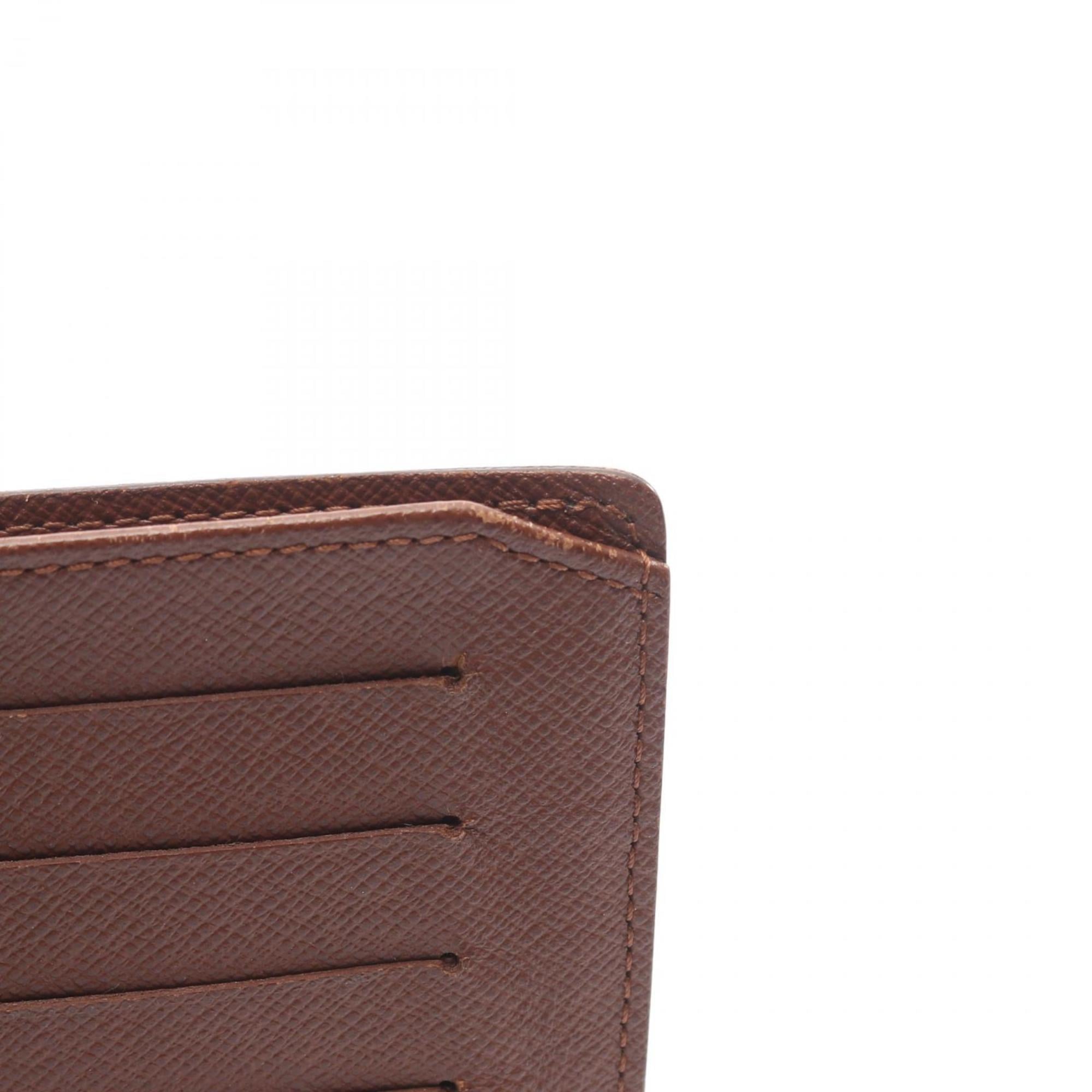 Louis Vuitton Brown Monogram Monogram Wallet (Tri-Fold) (Pre-Owned)