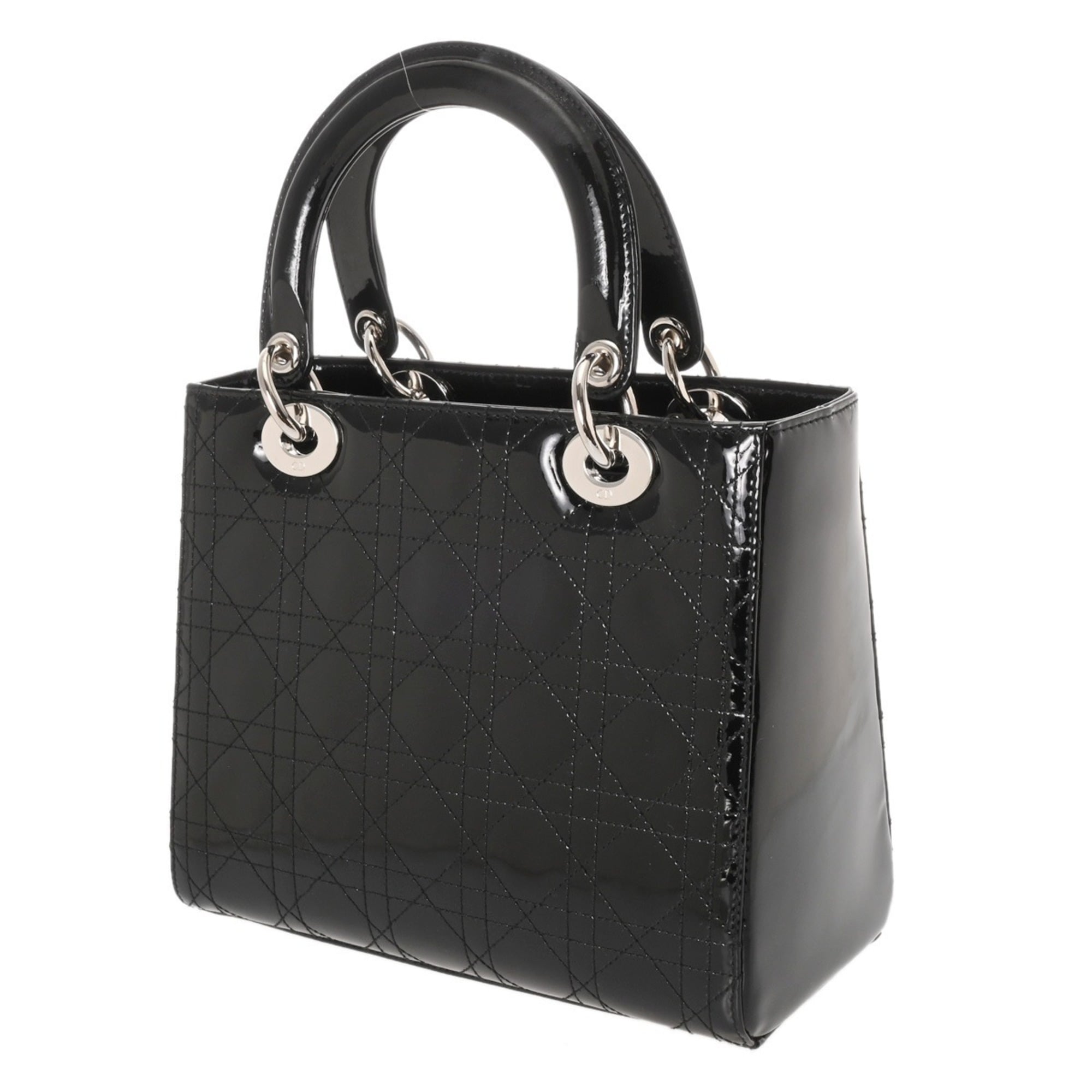 Christian Dior Black Leather Handbag (Pre-Owned)