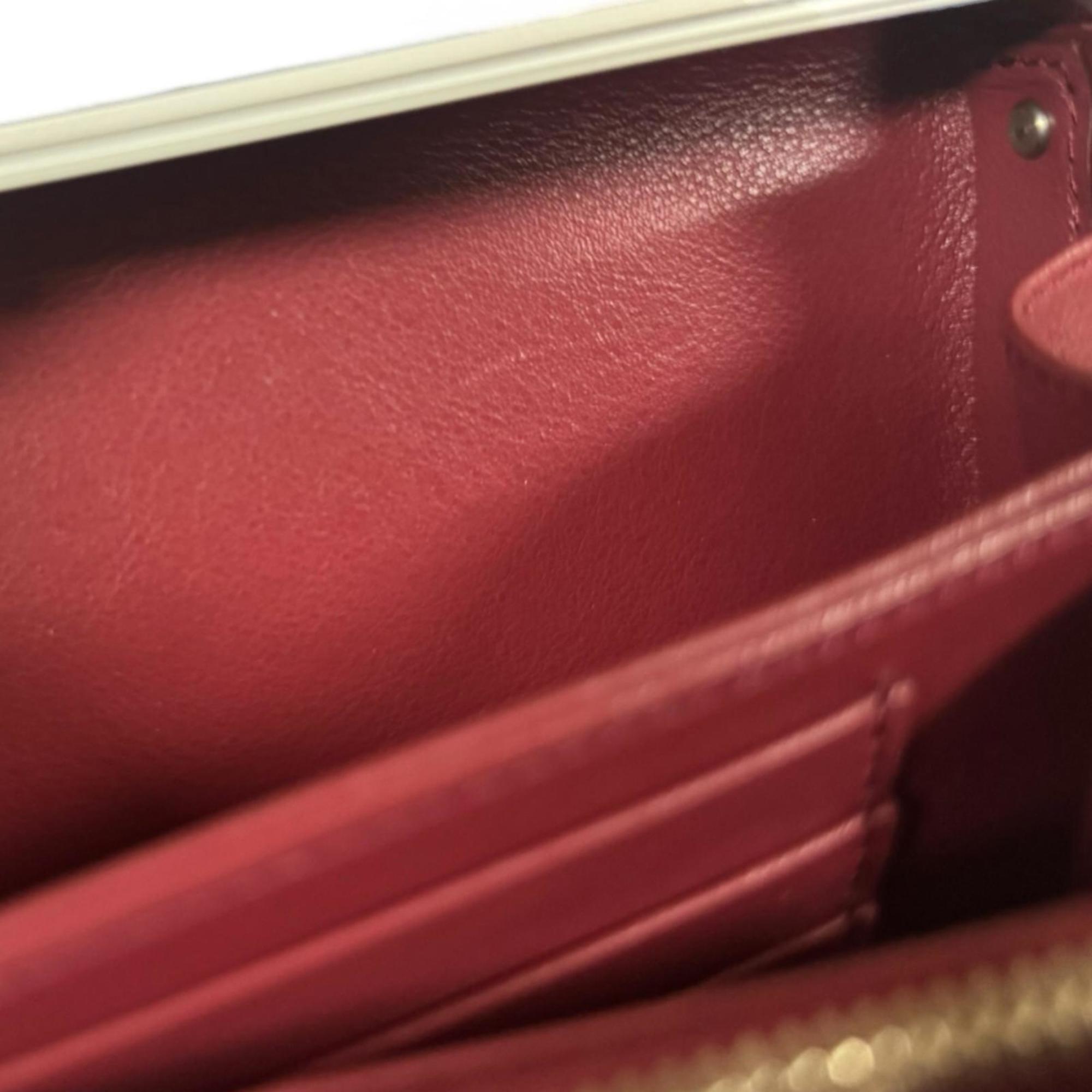 Christian Dior Pink Aluminum Shoulder Bag (Pre-Owned)