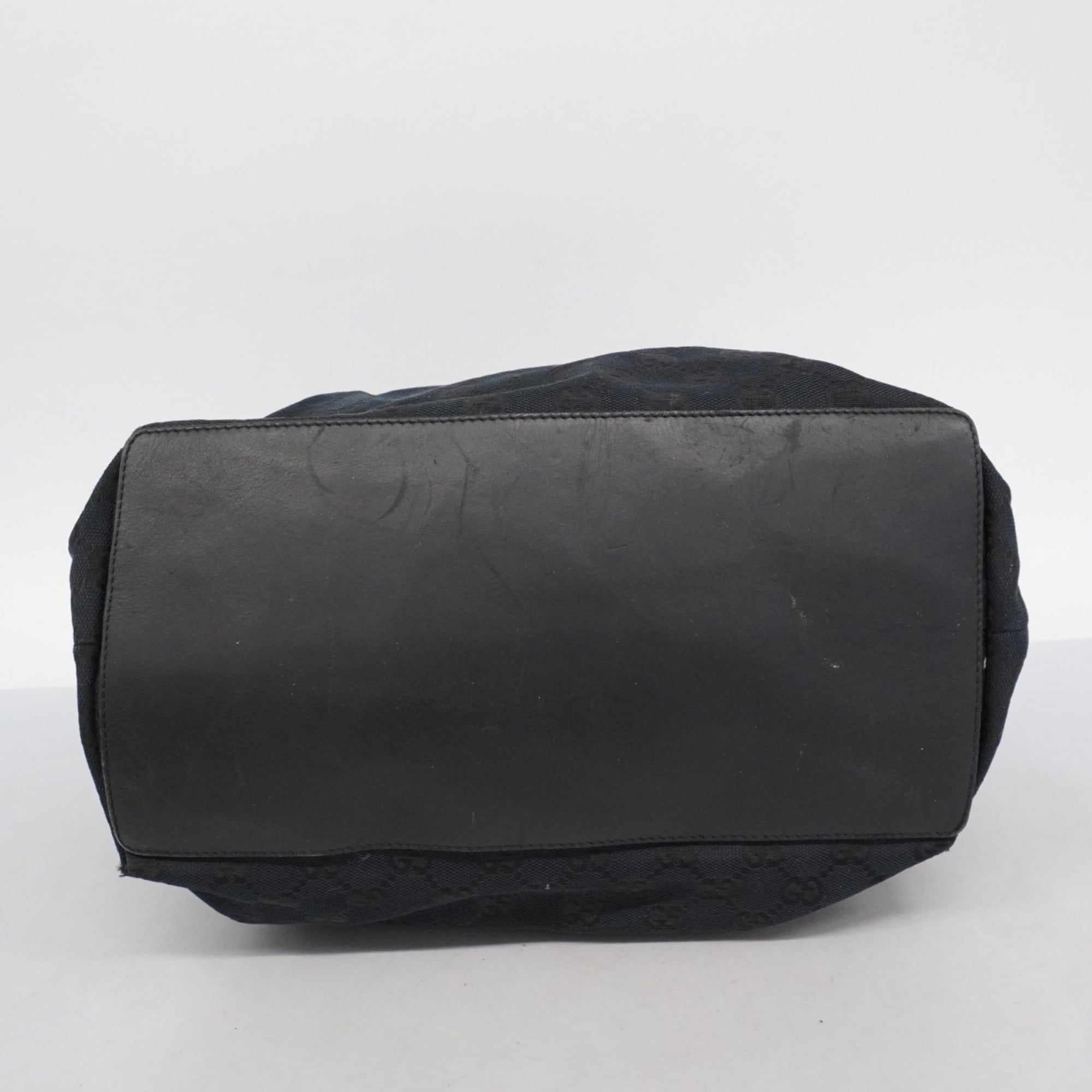 Gucci Black Canvas Tote Bag (Pre-Owned)