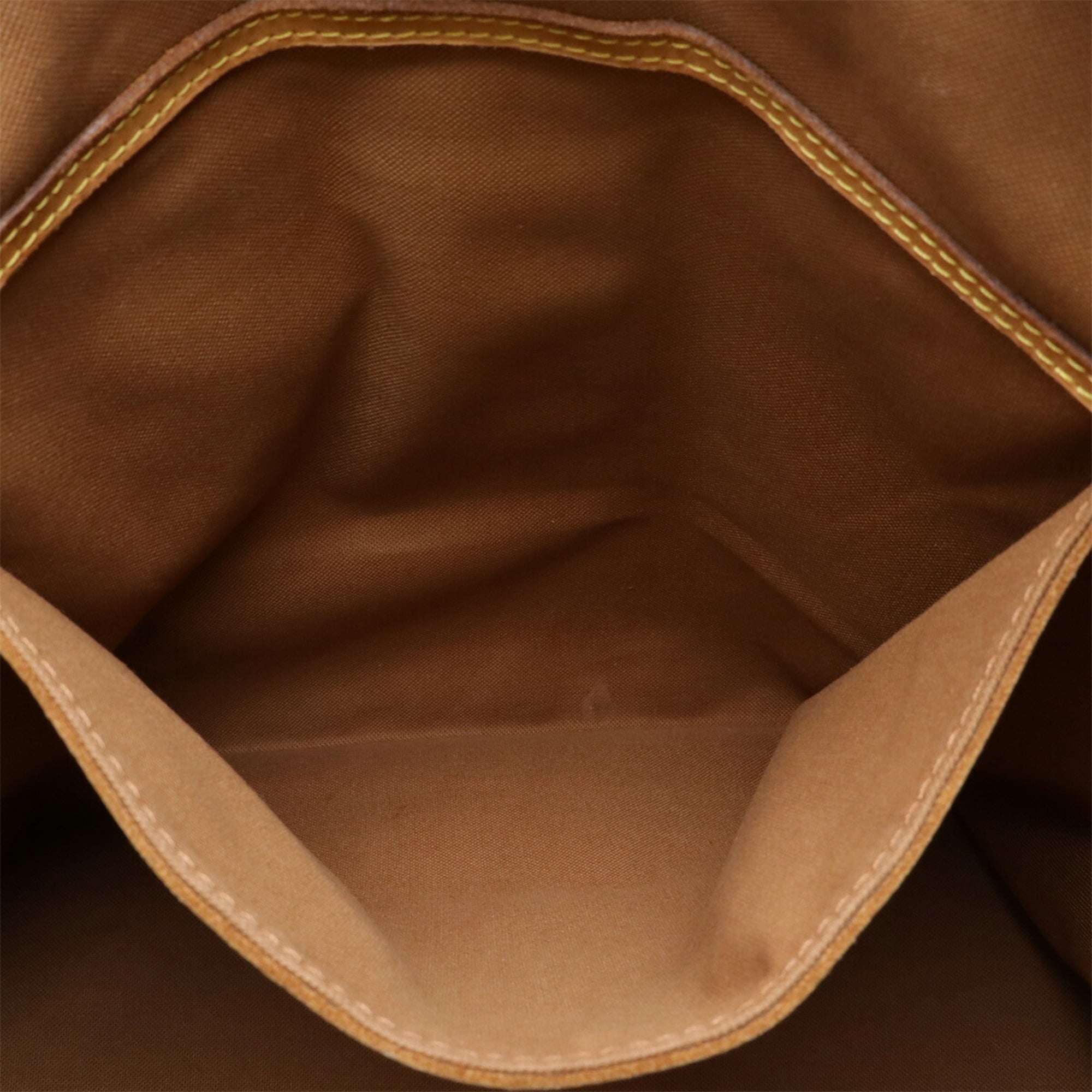 Louis Vuitton Brown Monogram Canvas Shoulder Bag Tote Bag (Pre-Owned)