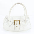Celine White Leather Shoulder Bag (Pre-Owned)