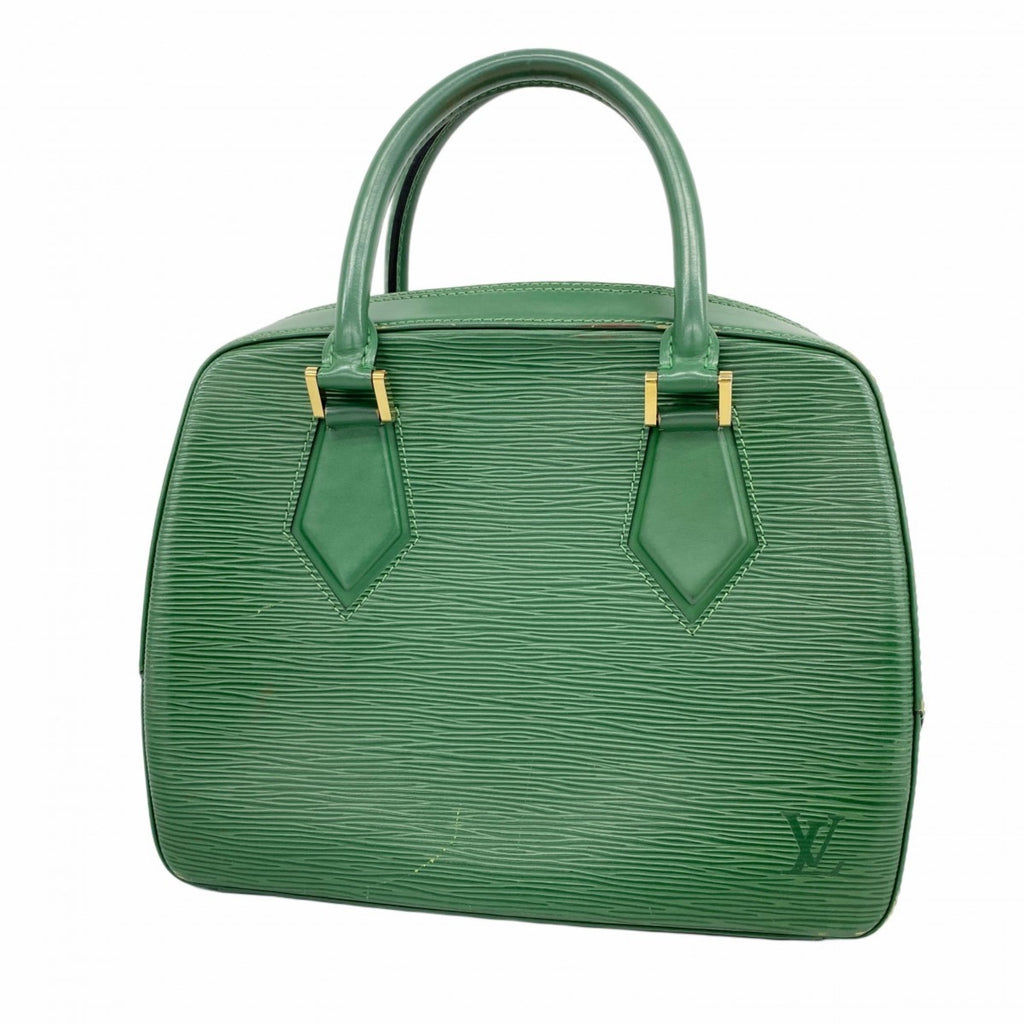 Louis Vuitton Borneo Green Handbag (Pre-Owned)