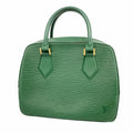 Louis Vuitton Borneo Green Handbag (Pre-Owned)