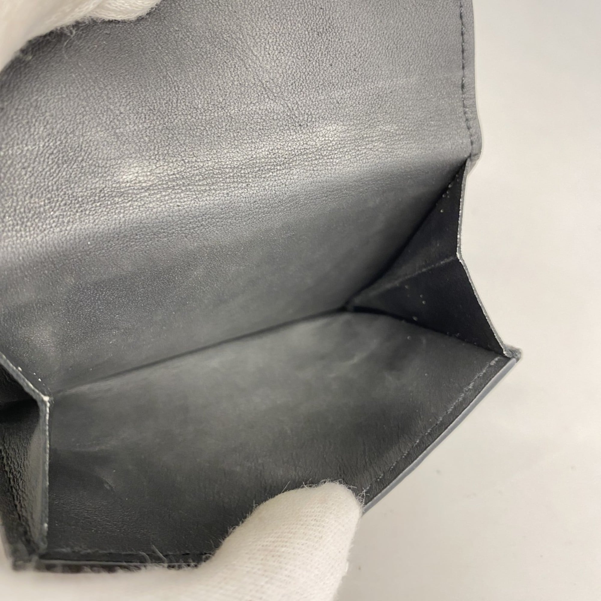 Louis Vuitton Noir Wallet (Tri-Fold) (Pre-Owned)
