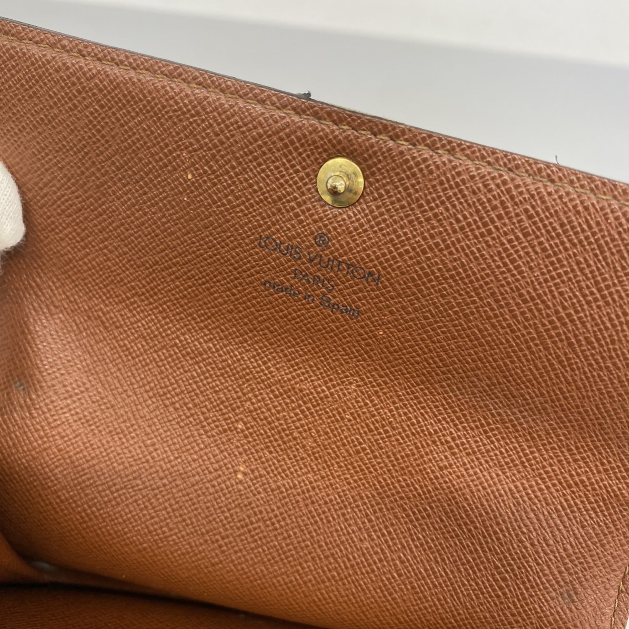 Louis Vuitton Brown Coin Purse/Coin Case (Pre-Owned)