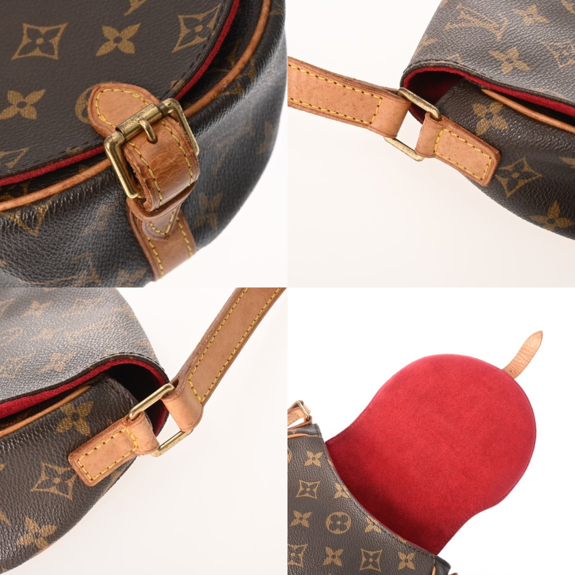 Louis Vuitton Brown Monogram Canvas Shoulder Bag (Pre-Owned)