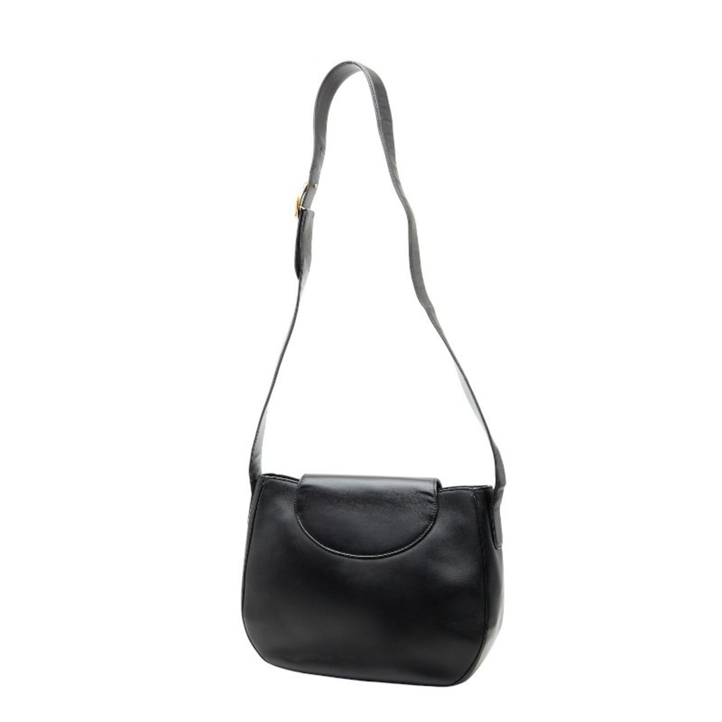 Cartier Black Leather Shoulder Bag (Pre-Owned)