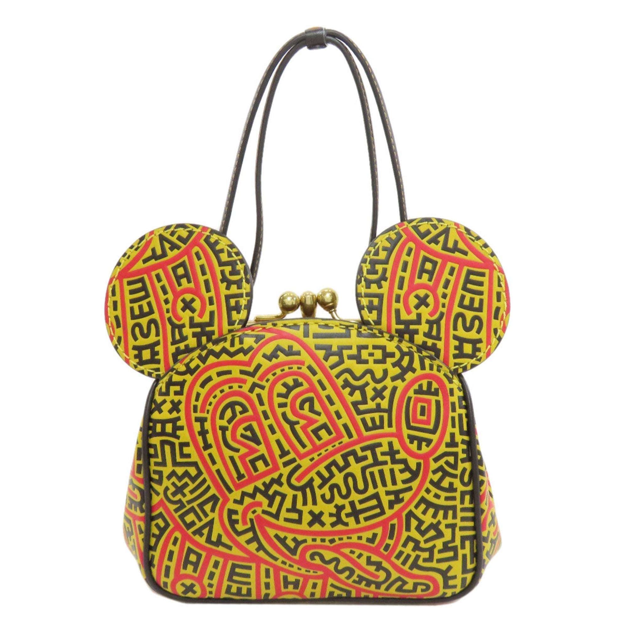 Coach Yellow Leather Shoulder Bag (Pre-Owned)