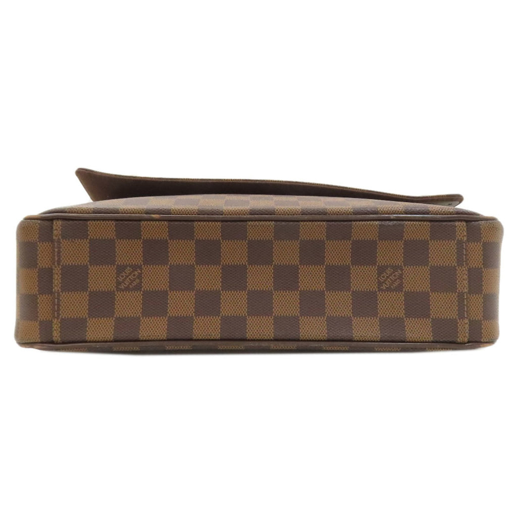 Louis Vuitton Damier Canvas Ebene Damier Canvas Shoulder Bag (Pre-Owned)