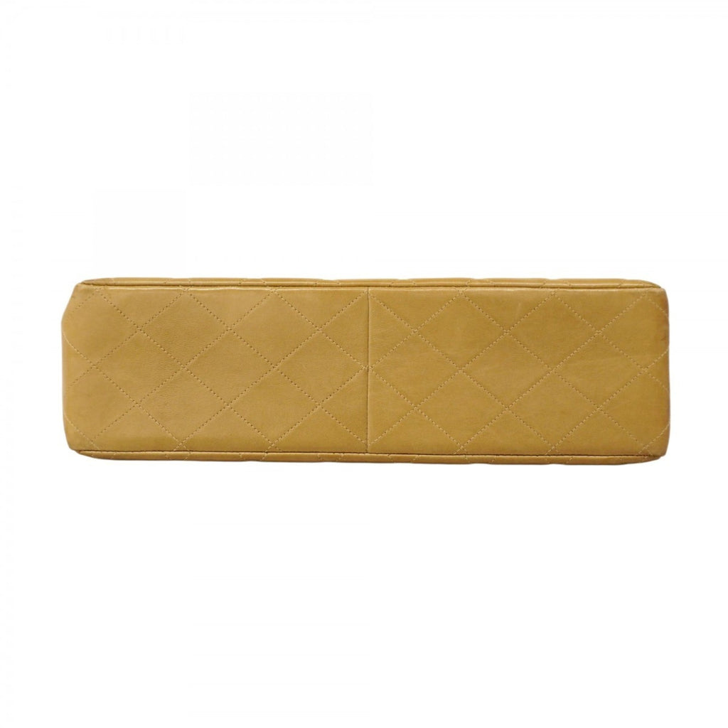 Chanel Beige Leather Shoulder Bag (Pre-Owned)