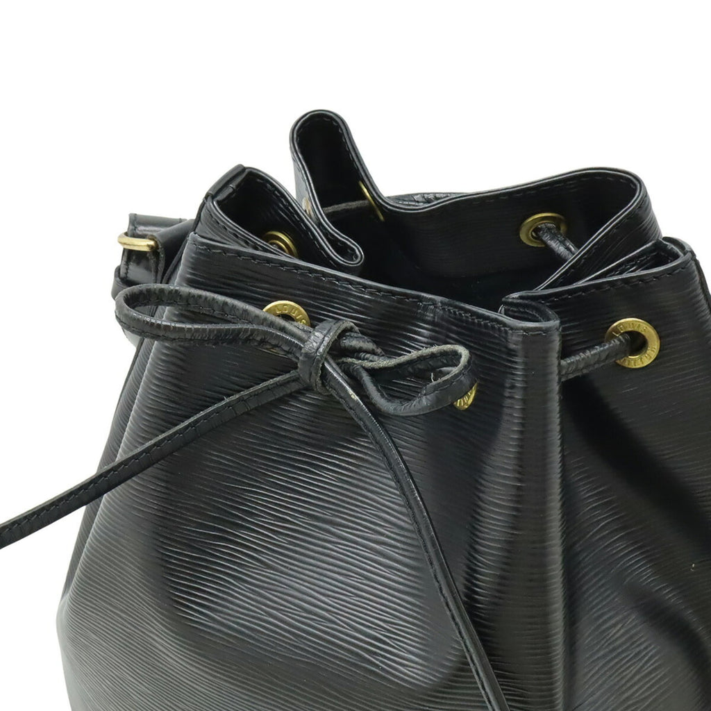 Louis Vuitton Black Noir Epi Leather Shoulder Bag (Pre-Owned)