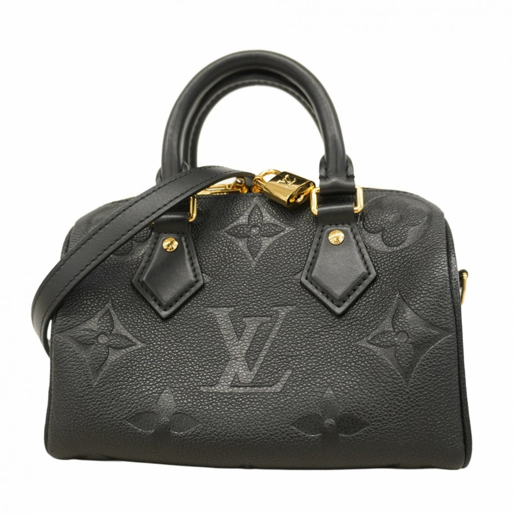 Louis Vuitton Noir Handbag (Pre-Owned)