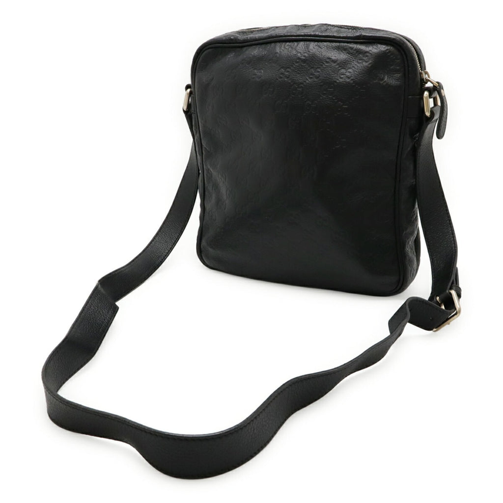 Gucci Black Leather Shoulder Bag (Pre-Owned)
