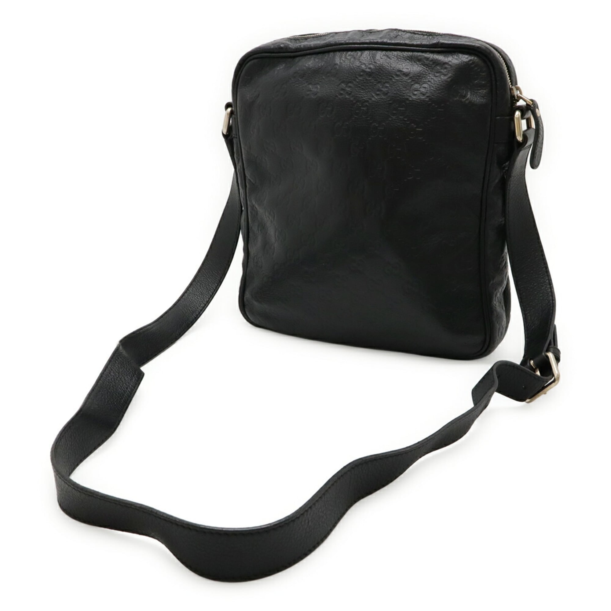 Gucci Black Leather Shoulder Bag (Pre-Owned)