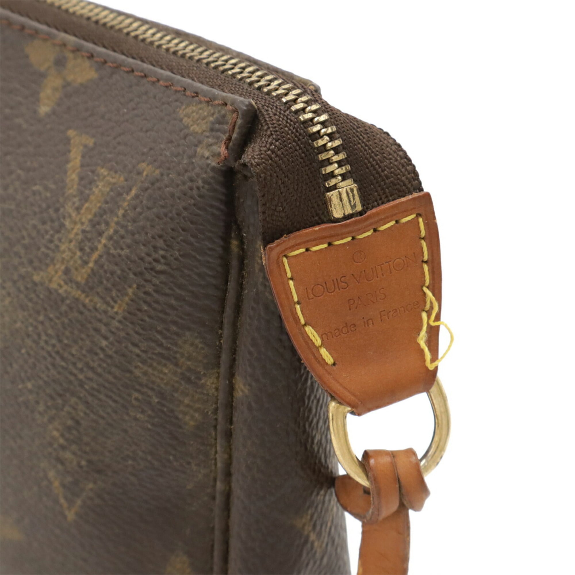 Louis Vuitton Monogram Brown Monogram Handbag Pochette (Pre-Owned)