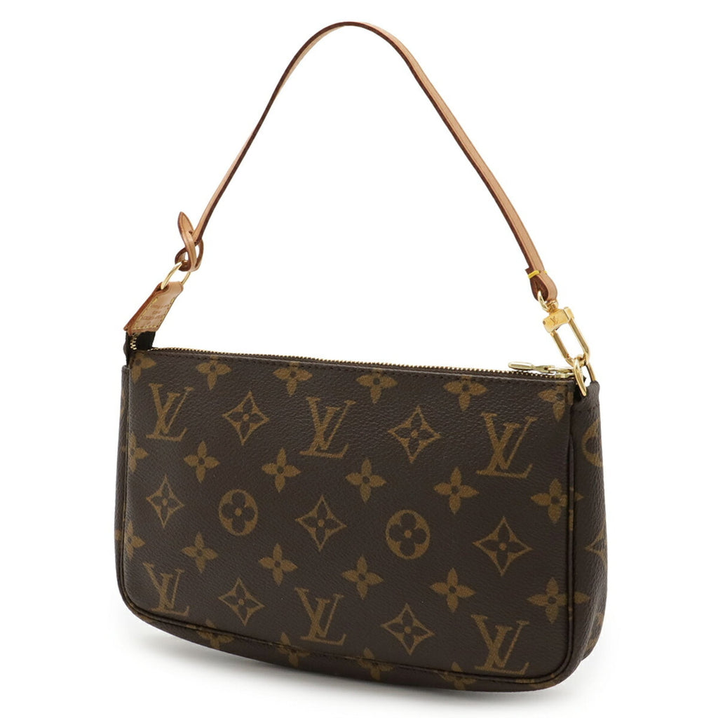 Louis Vuitton Monogram Brown Monogram Handbag Pochette (Pre-Owned)