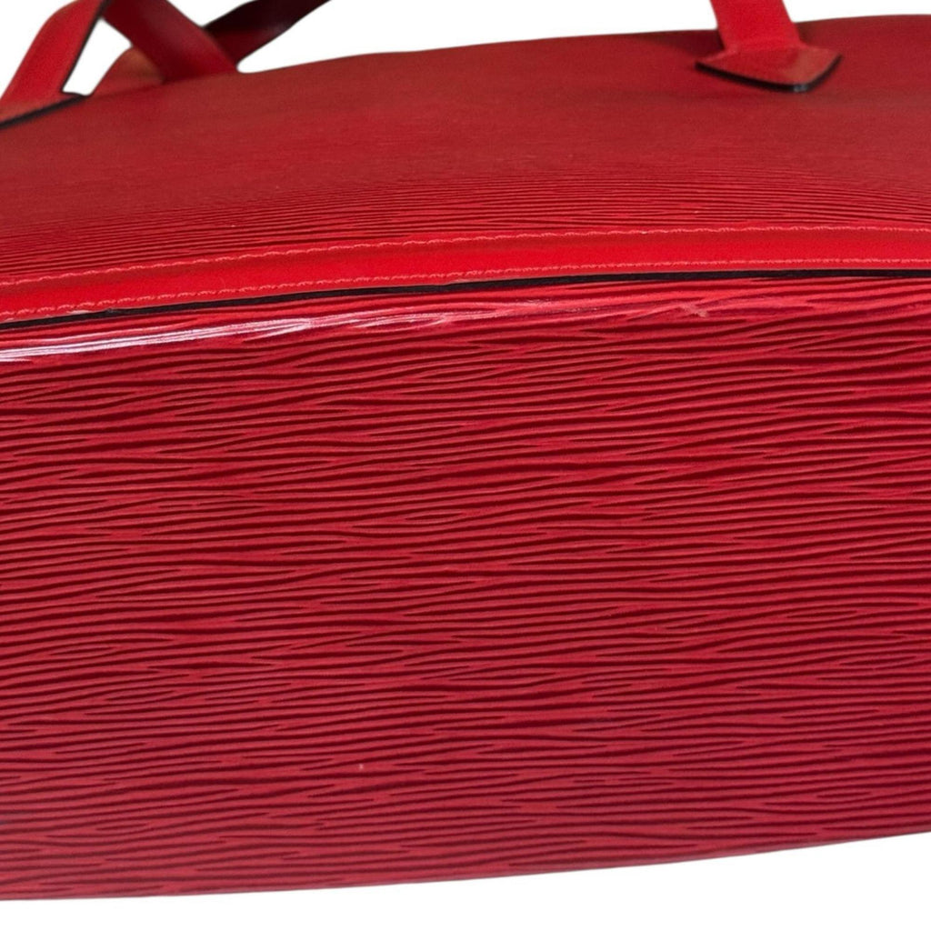 Louis Vuitton Epi Castilian Red Red Color Epi Leather Shoulder Bag (Pre-Owned)
