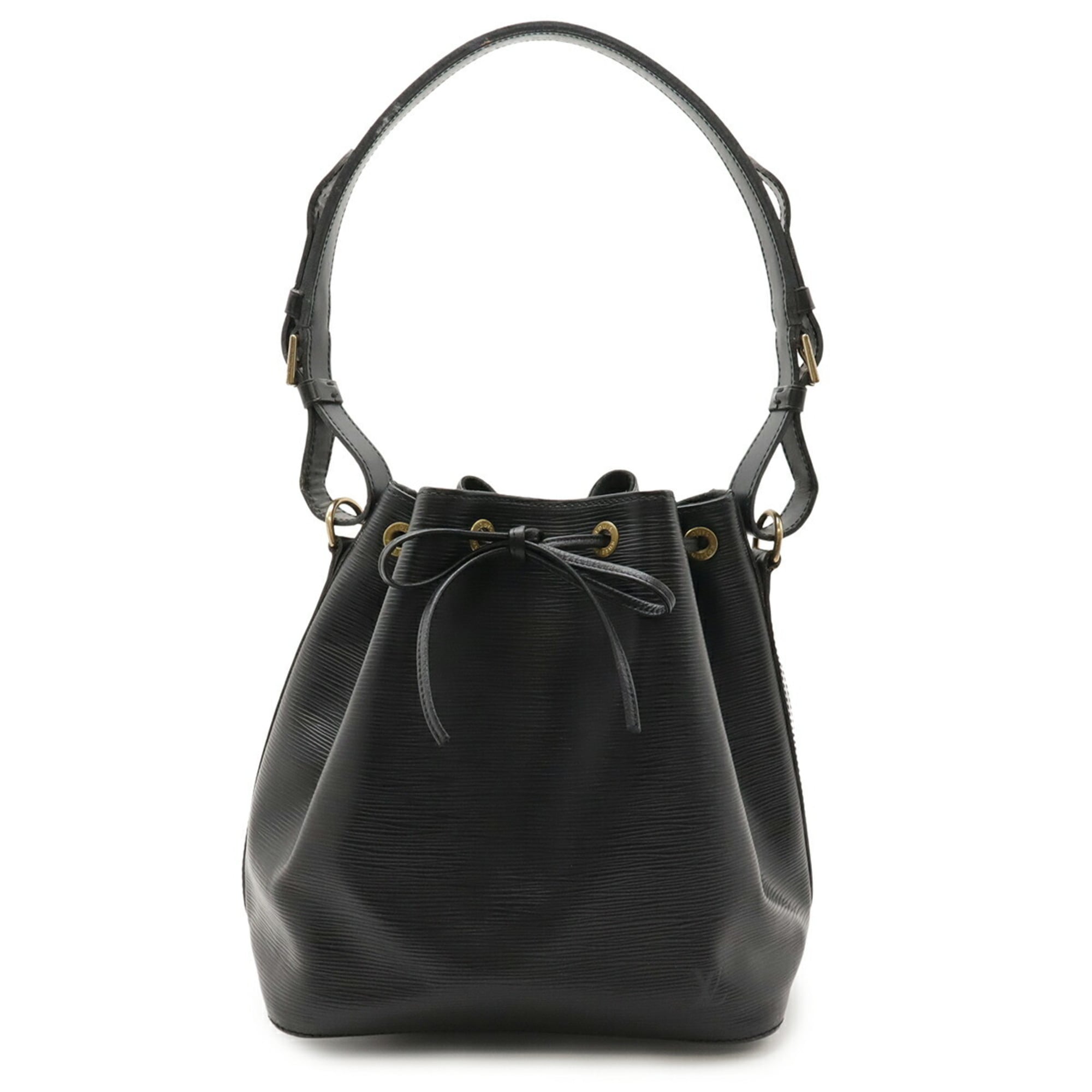 Louis Vuitton Epi Black Noir Epi Leather Shoulder Bag (Pre-Owned)