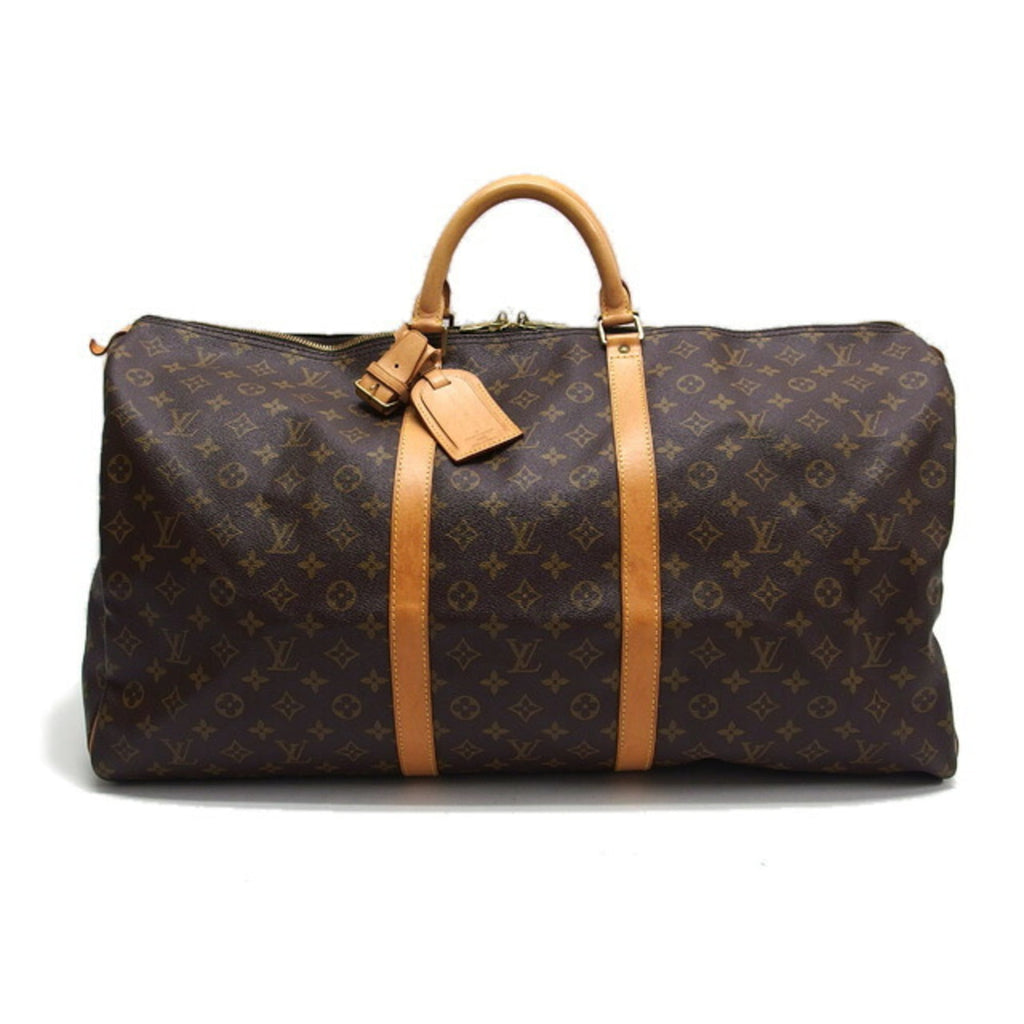 Louis Vuitton Brown Monogram Canvas Boston Bag (Pre-Owned)