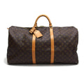 Louis Vuitton Brown Monogram Canvas Boston Bag (Pre-Owned)