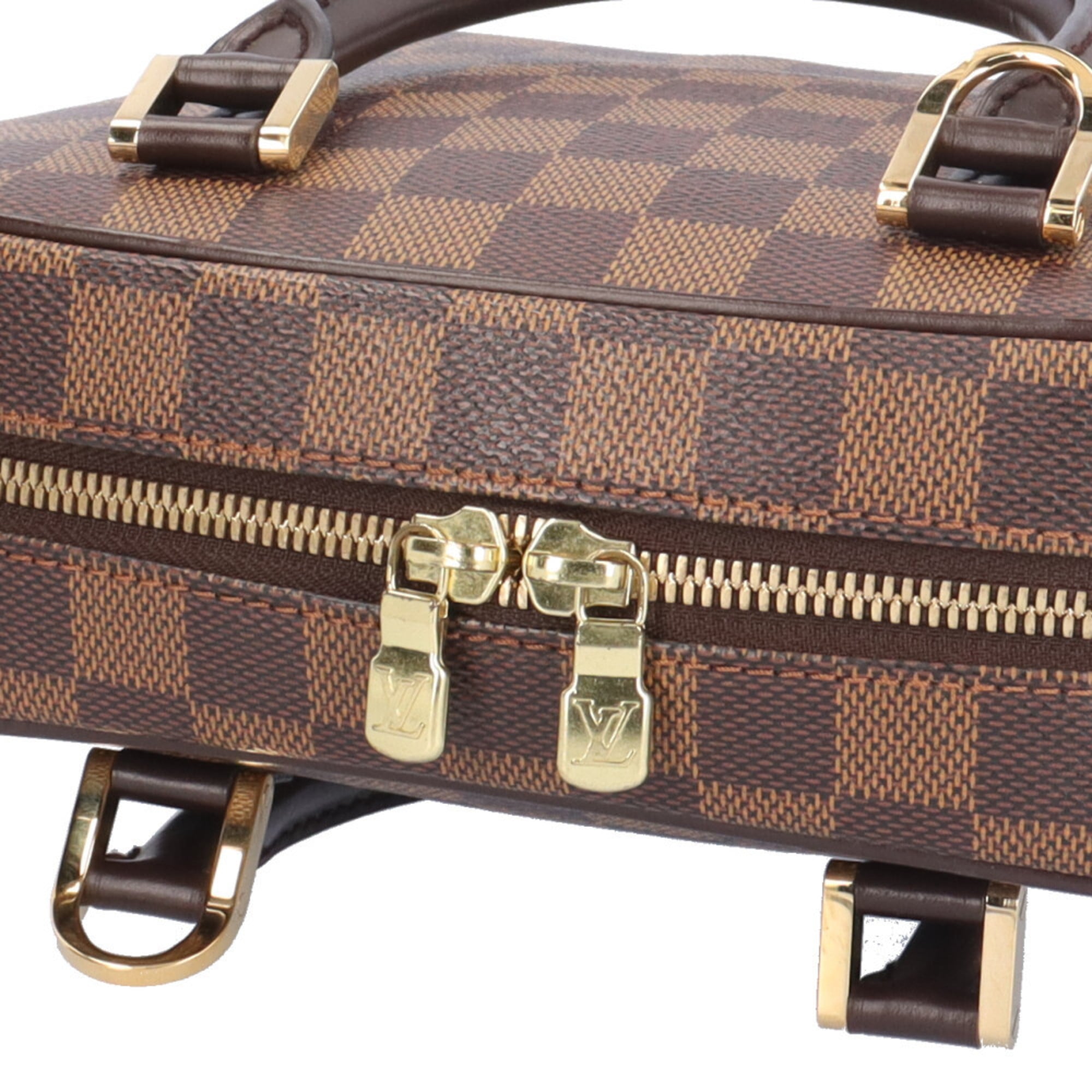 Louis Vuitton Brown Damier Canvas Handbag (Pre-Owned)