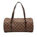 Louis Vuitton Brown Pvc Leather Handbag (Pre-Owned)