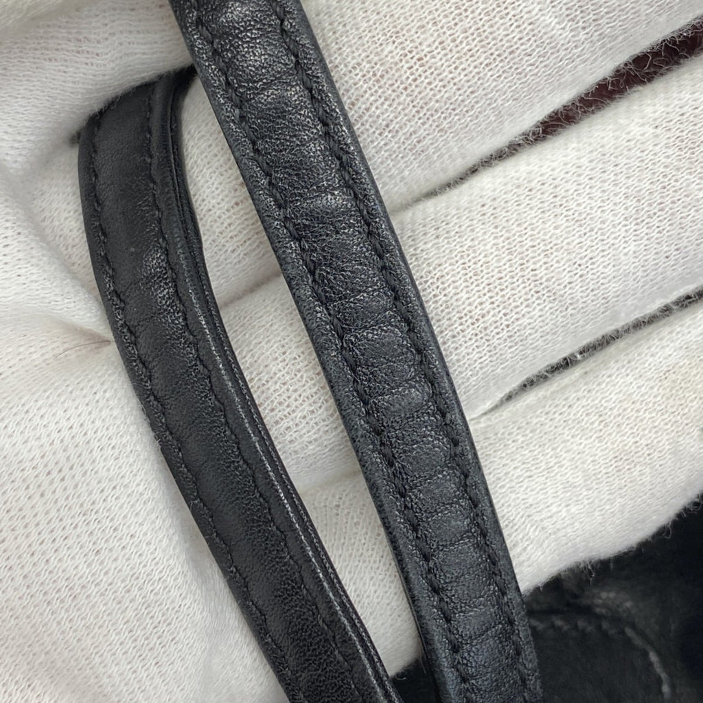 Chanel Bordeaux Leather Tote Bag (Pre-Owned)