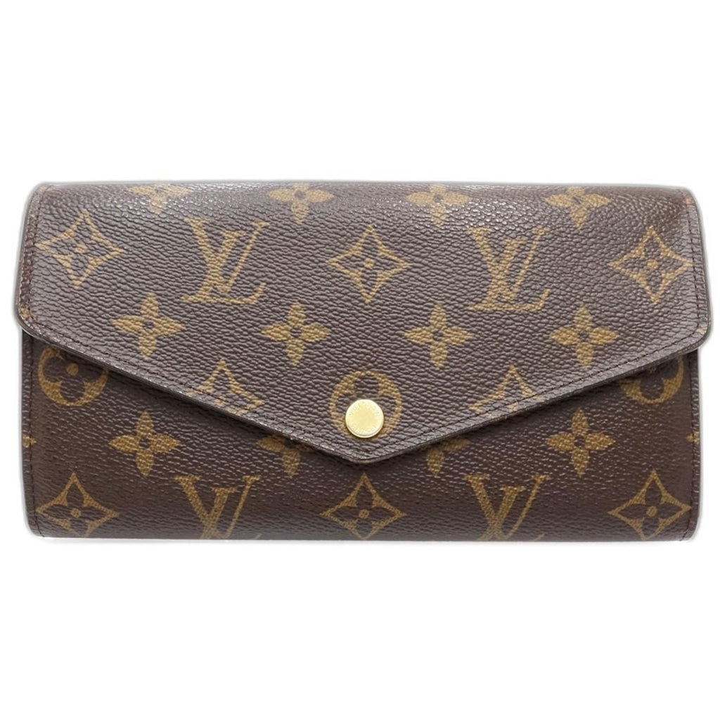 Louis Vuitton Monogram Brown Monogram Monogram Long Wallet (Bi-Fold) (Pre-Owned)