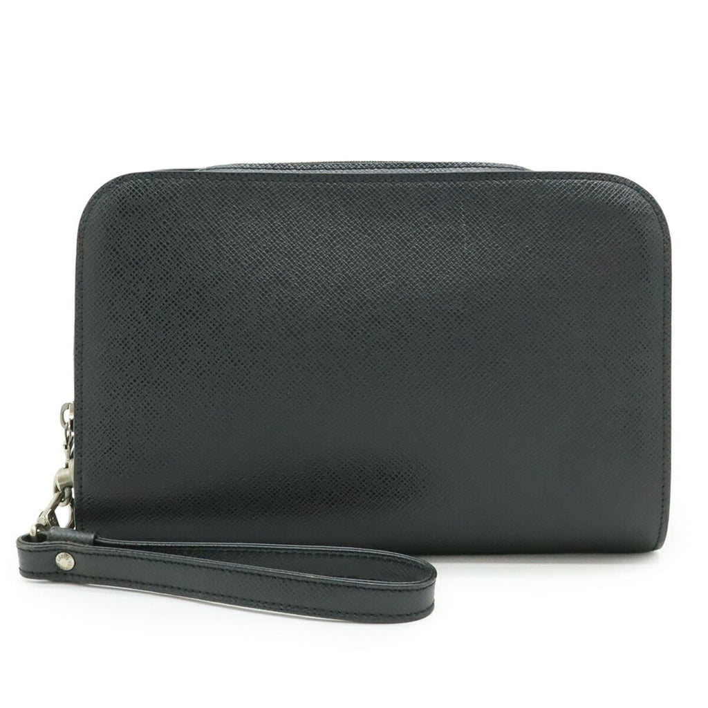 Louis Vuitton Taiga Ardoise Taiga Leather Clutch Bag Handbag (Pre-Owned)
